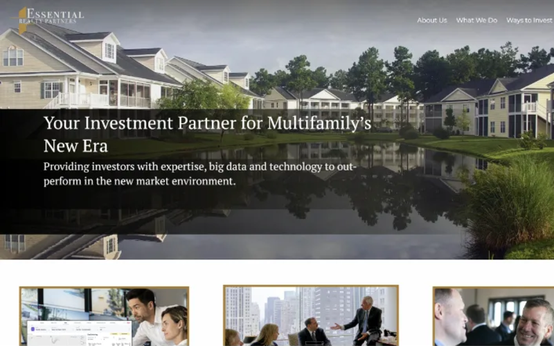 Essential Realty Partners homepage